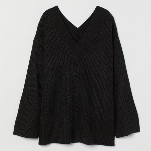 H&M Sweaters Hm Divided Oversized Knit Sweater Poshmark